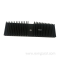 6061 6063 aluminum extrusion anodized black heat sink